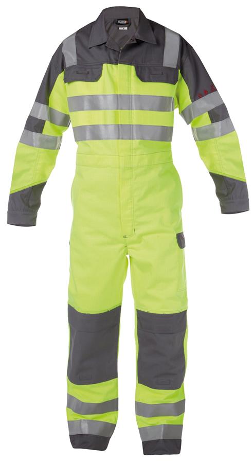 Dassy mono spencer multinorm amarillo fluorescente gris xl