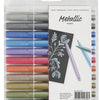 Creativ company metallic markers, 12st.