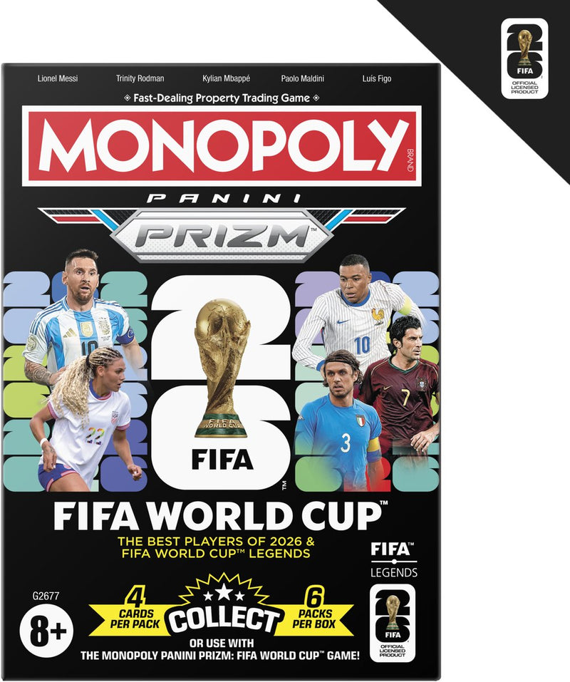 Monopoly panini prizm booster box fifa world cup - figurine