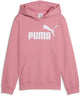 Puma ess no. 1 sudadera con capucha con logo fl g suéter para niñas - rosa salvaje