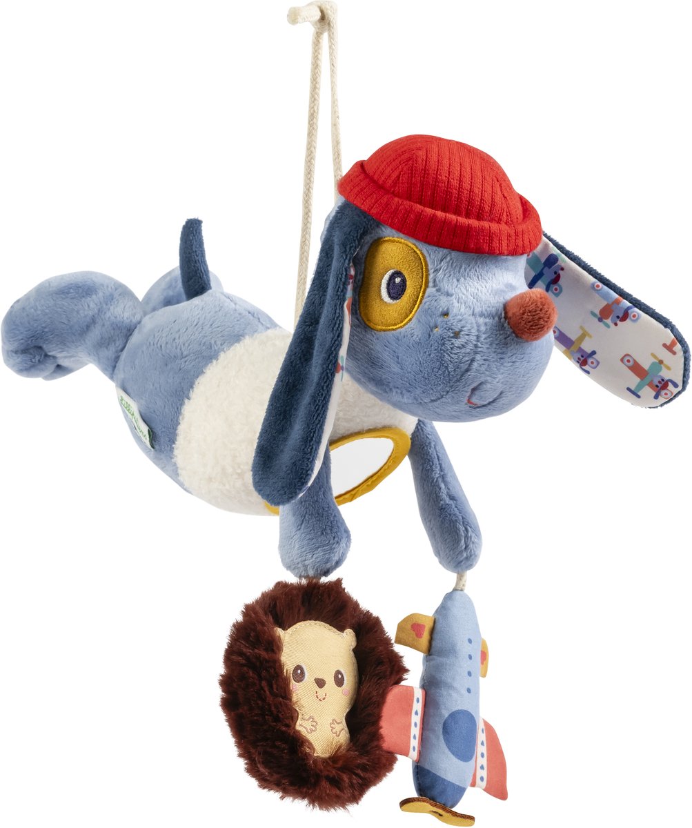 Lilliputiens – Action Nomad – Peluche multifunzionale – Il cane Jules