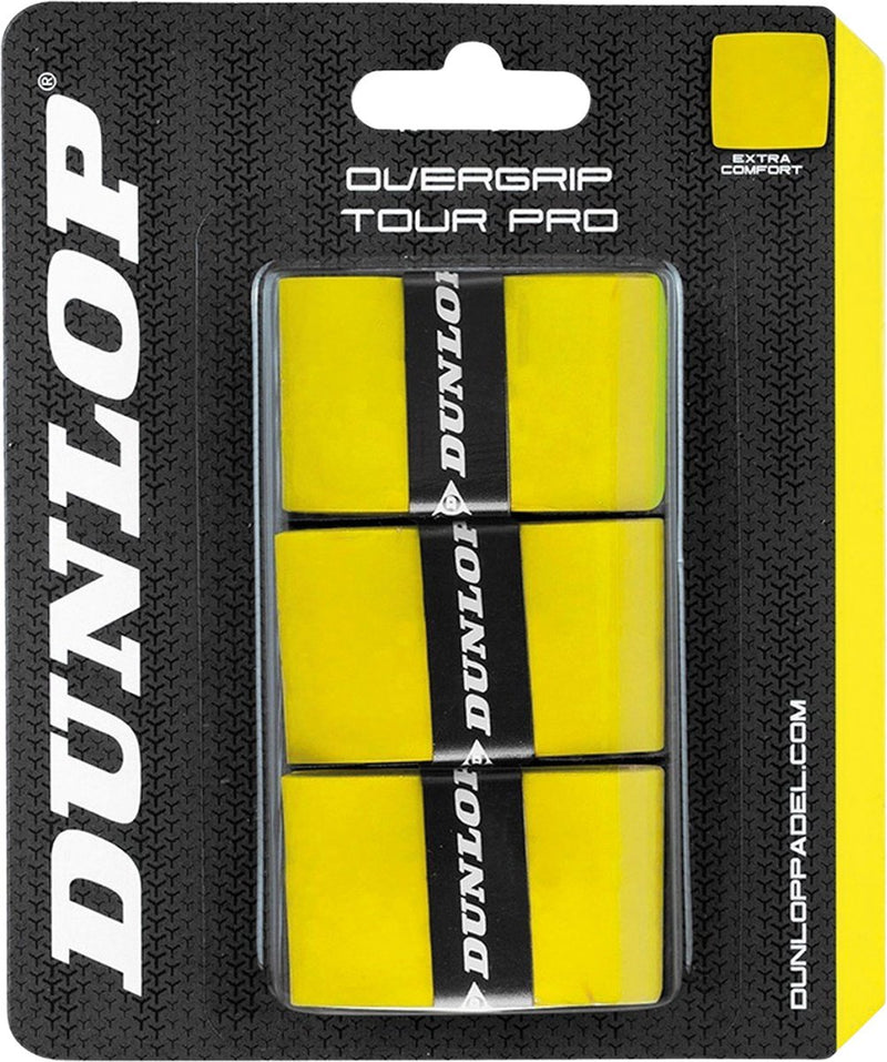 Dunlop - tour pro - ogrip - giallo - 3 pezzi