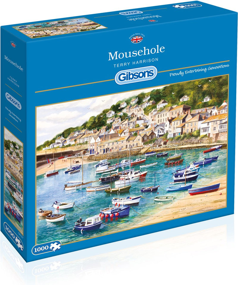 Gibsons - mousehole (di Terry Harrison) - 1000 pezzi 68×49 cm (l×a) - puzzle per adulti