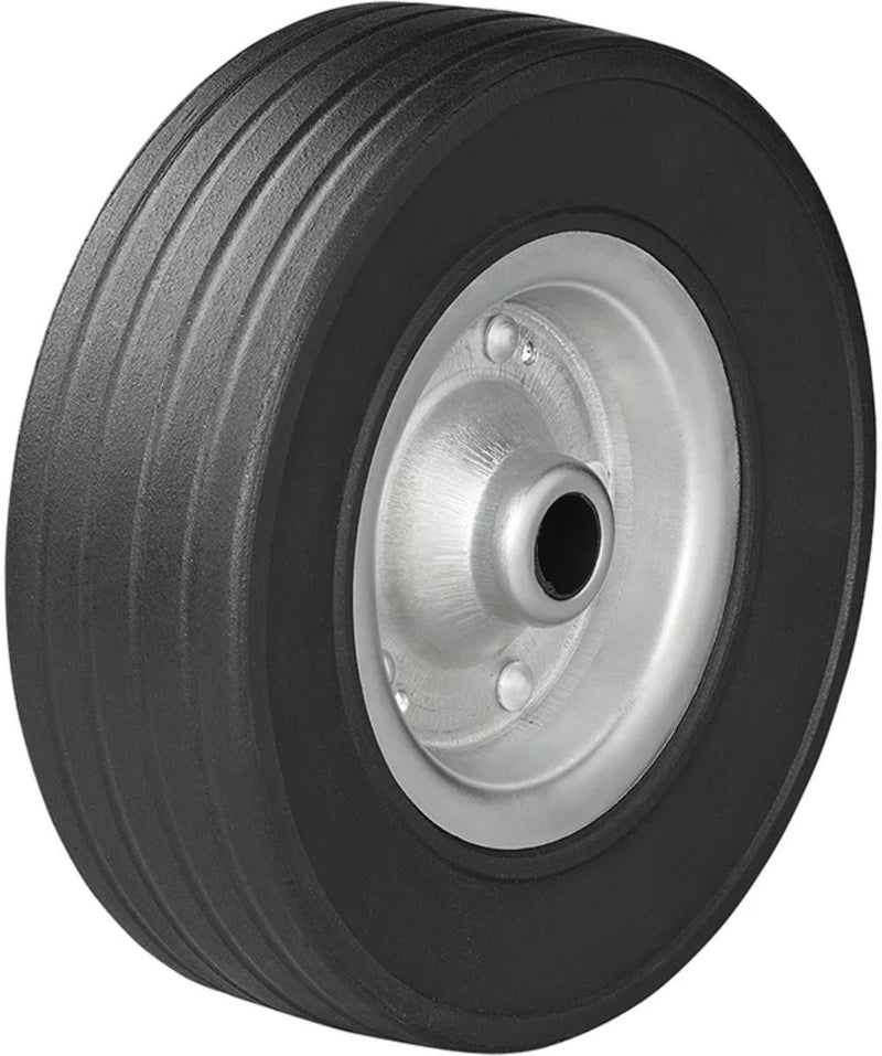 Neumático de rueda delantera Proplus 220 x 65 mm - neumático de caucho con llanta metálica - 300 kg