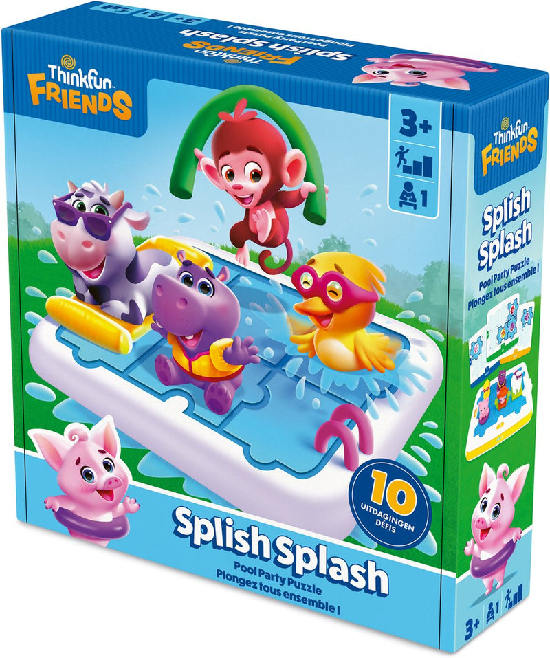 Ravensburger thinkfun friends: splish splash - breinbreker