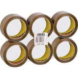 Packaging tape Scotch classic 50mmx66m brown