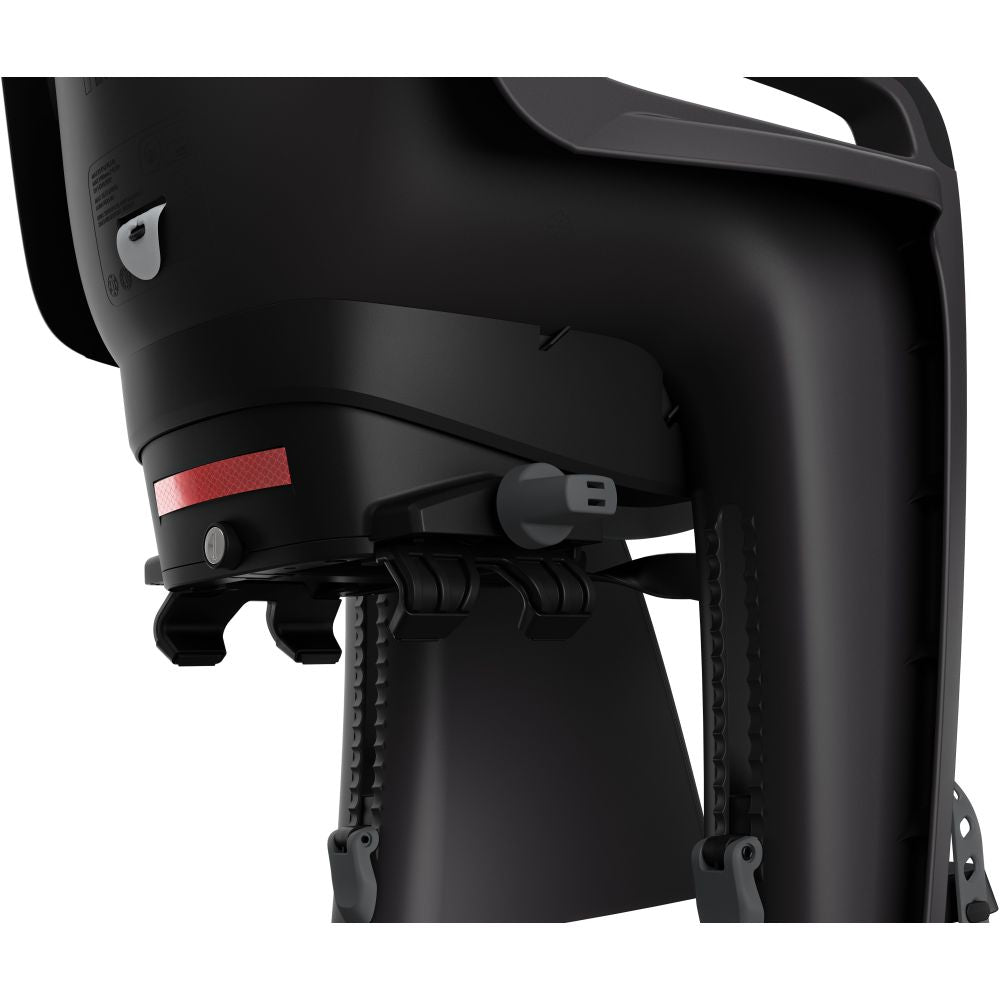 Asiento infantil de Thule detrás de viaje a lo largo de las 2 para confirmación del jinete de equipaje - gris oscuro