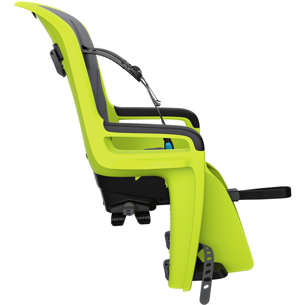 Asiento infantil Thule detrás de viaje a lo largo de 2 para el accesorio de estante de equipaje - Zen Lime