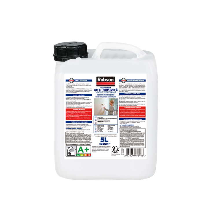 Rubson 1009523 - pareti interne umide 5l | 1 pz