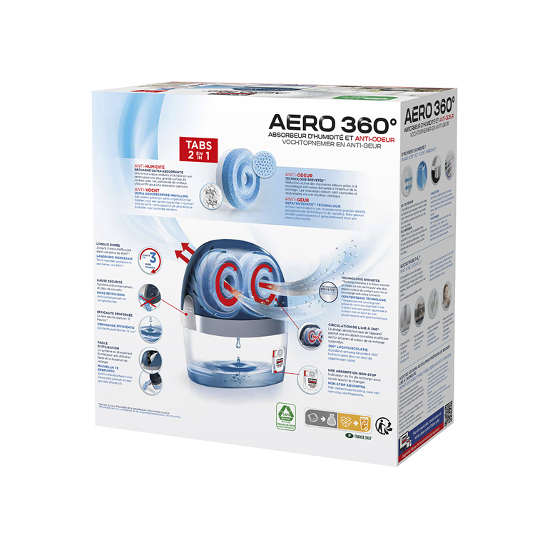 Rubson 1041929 - vo aero 360 gr 2x450 g | 6 pezzi