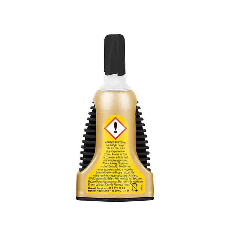 Pattex 1002038 - oro seg. gel de pegamento | 6 piezas