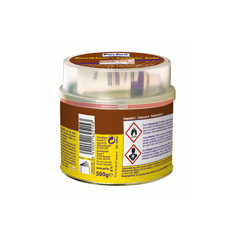 Perfax 1002266 - masilla para madera 500gr | 6 piezas