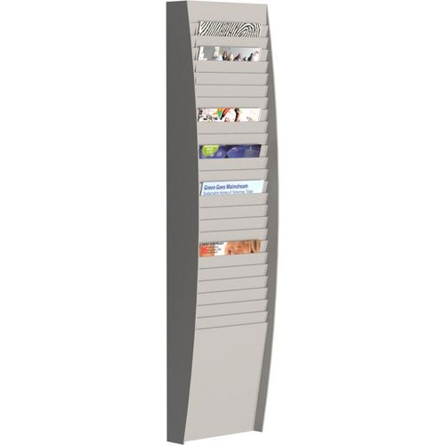 Panel para documentos paperflow 25 compartimentos gris