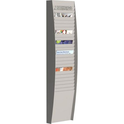 Panel para documentos paperflow 25 compartimentos gris