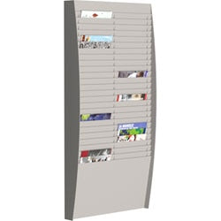 Panel para documentos paperflow 50 compartimentos gris