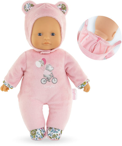 Corolle mon doudou dolce cuore babypop rosa birra, 30 cm