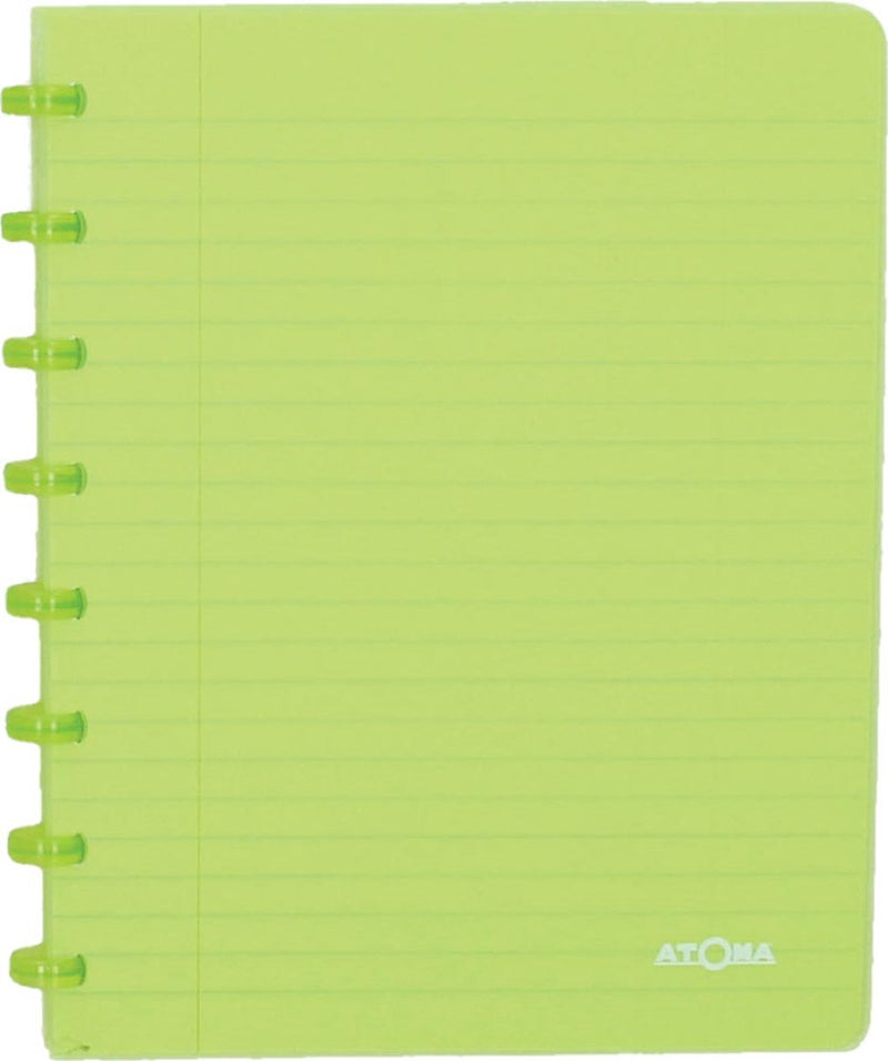 Quaderno Atoma trendy a5 q5 verde rosso viola