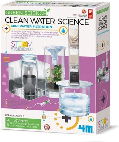 4m Kidzlabs Green Science Purificamento dell'acqua potabile