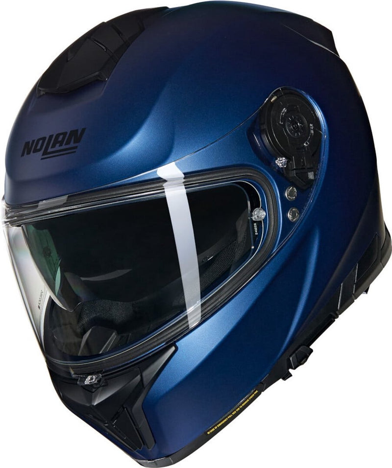 Casco integral nolan n80-8 classico nobile 313 azul profundo mate - talla l - casco