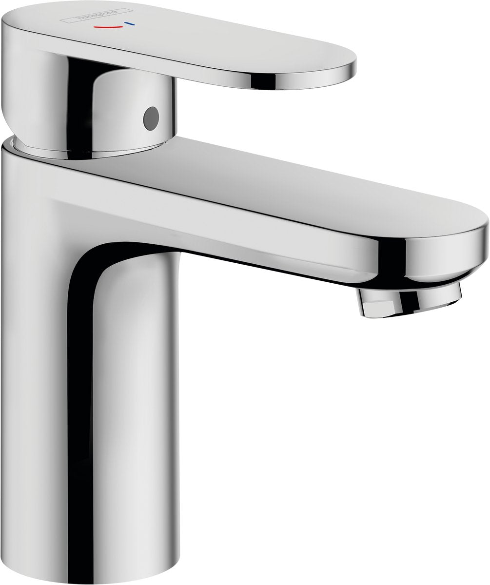 Hansgrohe vernis blend - wastafelmengkraan - ééngreeps bediening - coolstart energiebesparend - zonder waste - 100mm maat - chroom