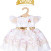 Heless Doll Dress Princess with Crown, 28-35 CM