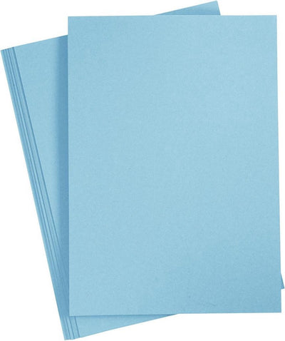 Creativ Company cardboard light blue A4 220G, 10st.