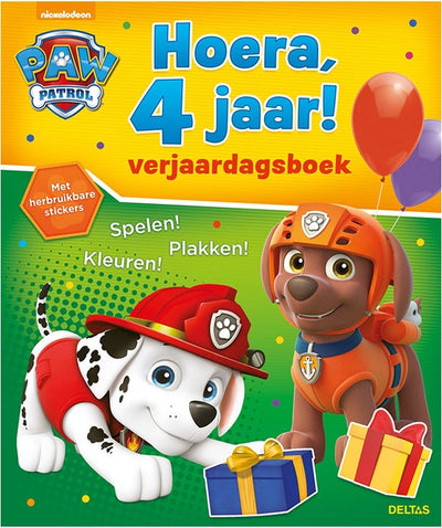 Deltas Birthday book Hooray, 4 years!