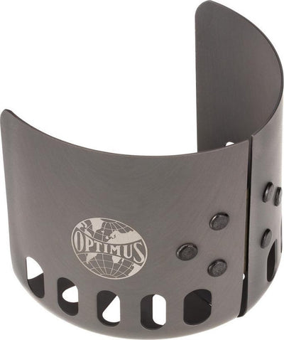 Optimus en optimus clip - on windshield - cooking windshield - gray