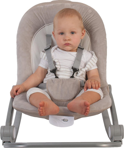 Bo jungle - rocking chair and seat in 1 - rocking chair - bouncer - baby to toddler - up to max. 18 kg - including play arch and reducer cushion - grow-along swing - soft fabric - music and vibration functions - rocker beige