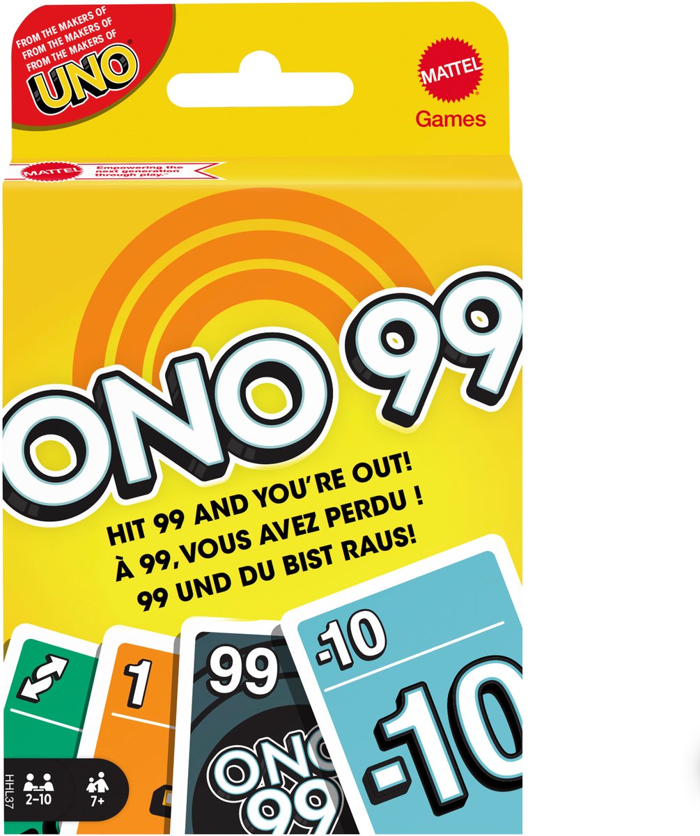 Mattel O'No 99 Card Game