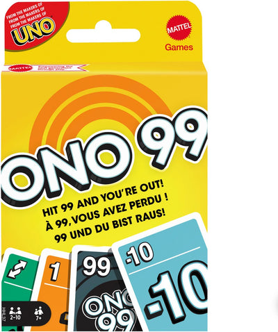 Mattel O'no 99 Card Game