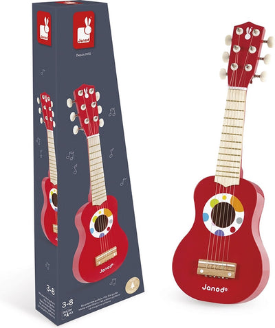 Janod - confeti - mi primera guitarra - para pequeños músicos