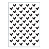Vaessen creative • love it embossing folder hartjes