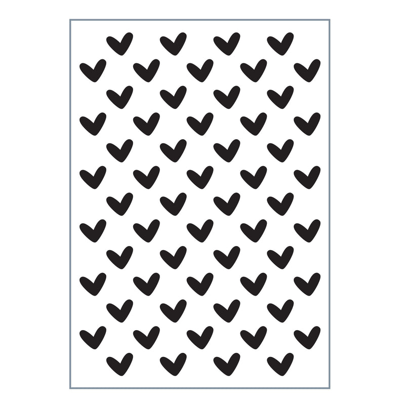 Vaessen creative • adoro la goffratura delle cartellette con cuori