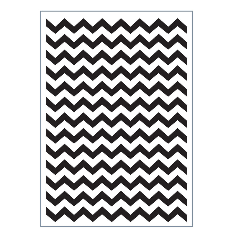 Vaessen creative • carpeta de estampado love it chevron