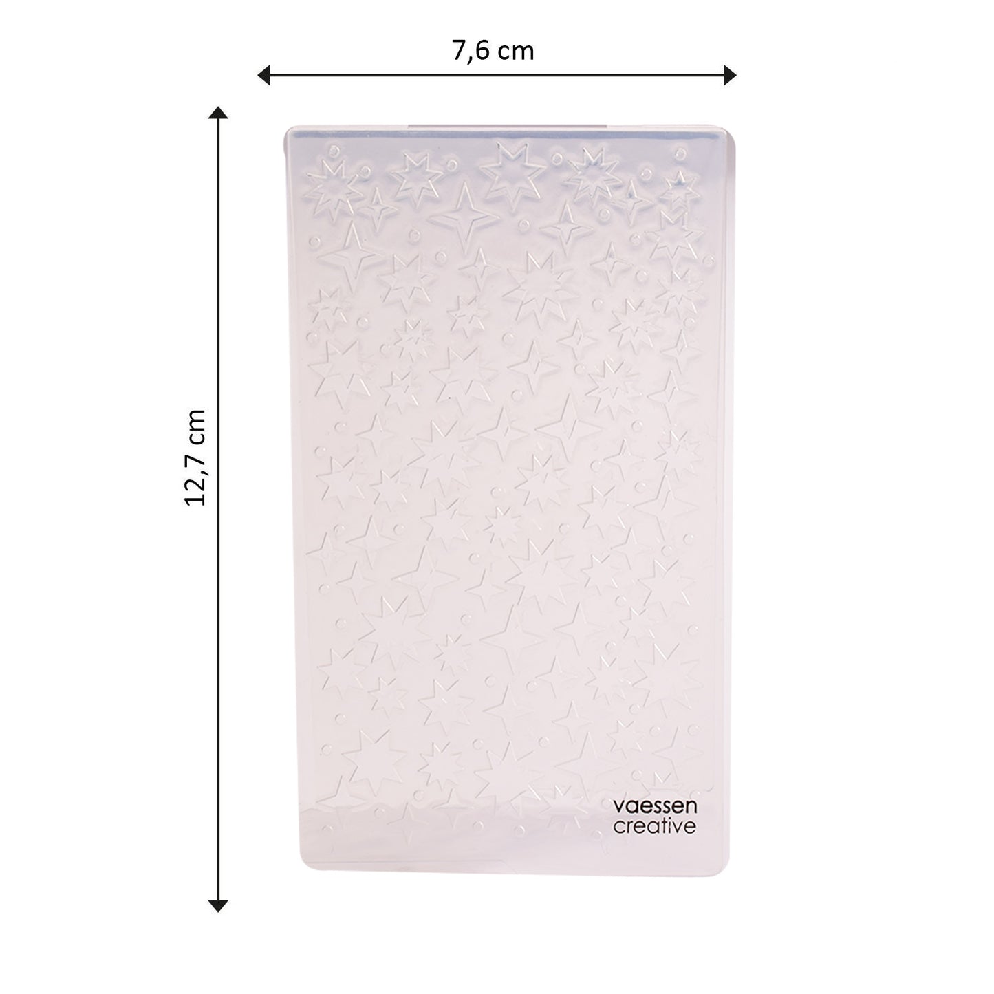 Vaessen creative • cartellina per embossing cielo stellato