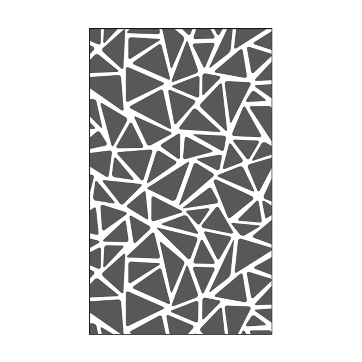 Vaessen creative • cartella per goffratura triangoli