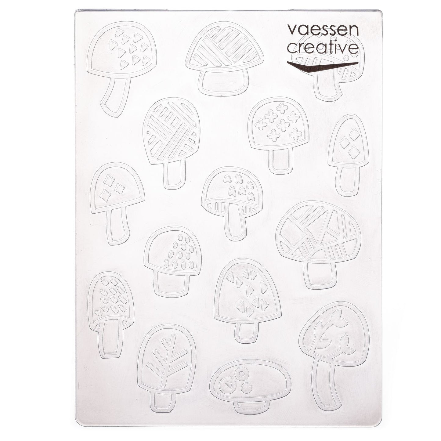 Vaessen creative • cartella per goffratura specie di funghi