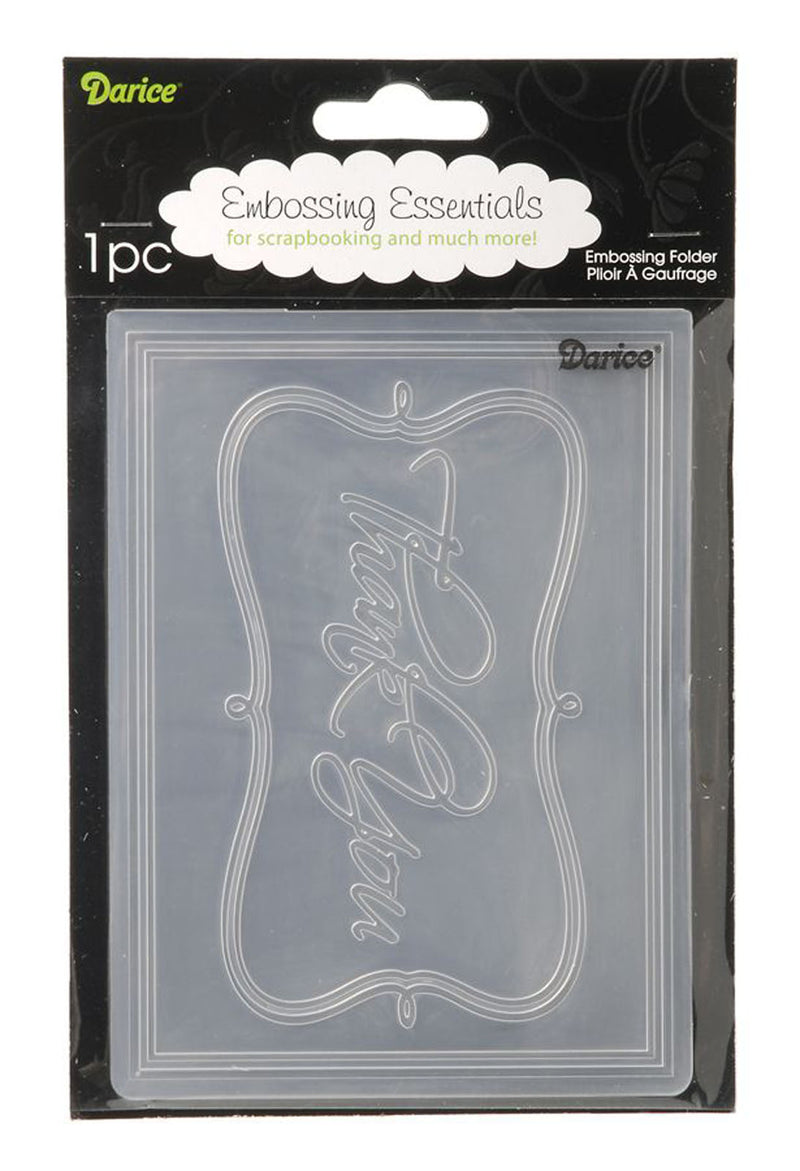 Vaessen creative • cartellina per goffratura, grazie