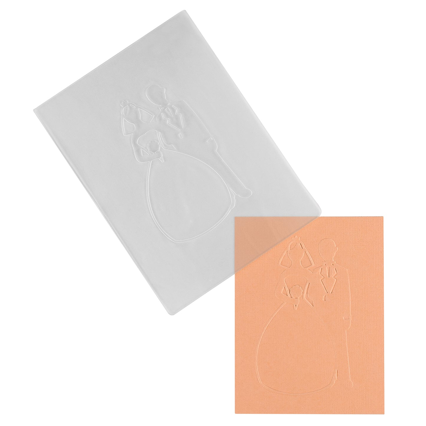 Vaessen creative • cartella per goffratura sposa sposo