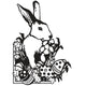 Vaessen creative • embossing folder paashaas