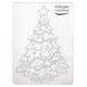 Vaessen creative • embossing folder kerstboom groot