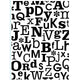 Vaessen creative • embossing folder abcs