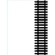 Vaessen creative • embossing folder piket hek
