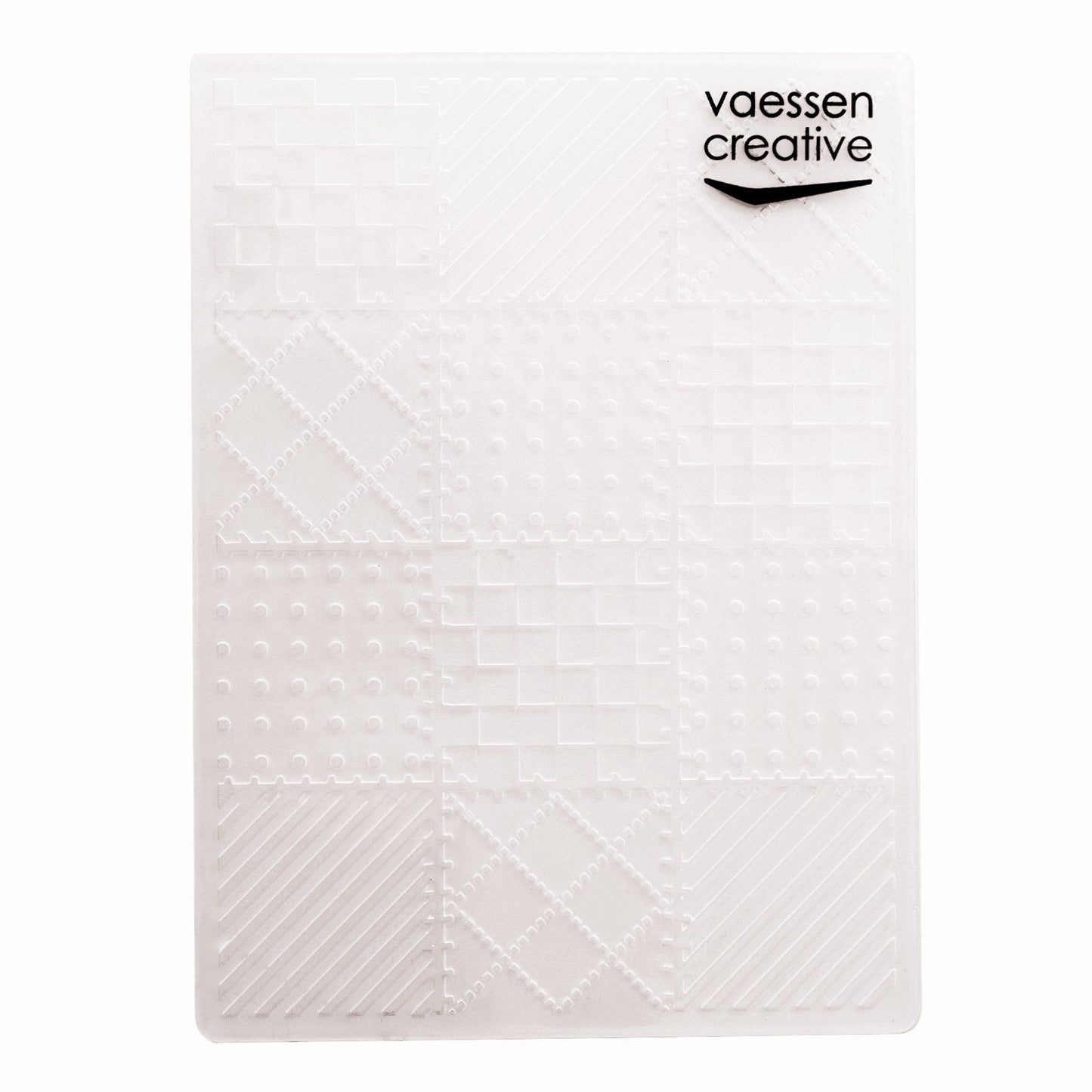 Vaessen creative • carpeta de estampado patchwork
