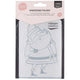 Vaessen creative • embossing folder kerstman