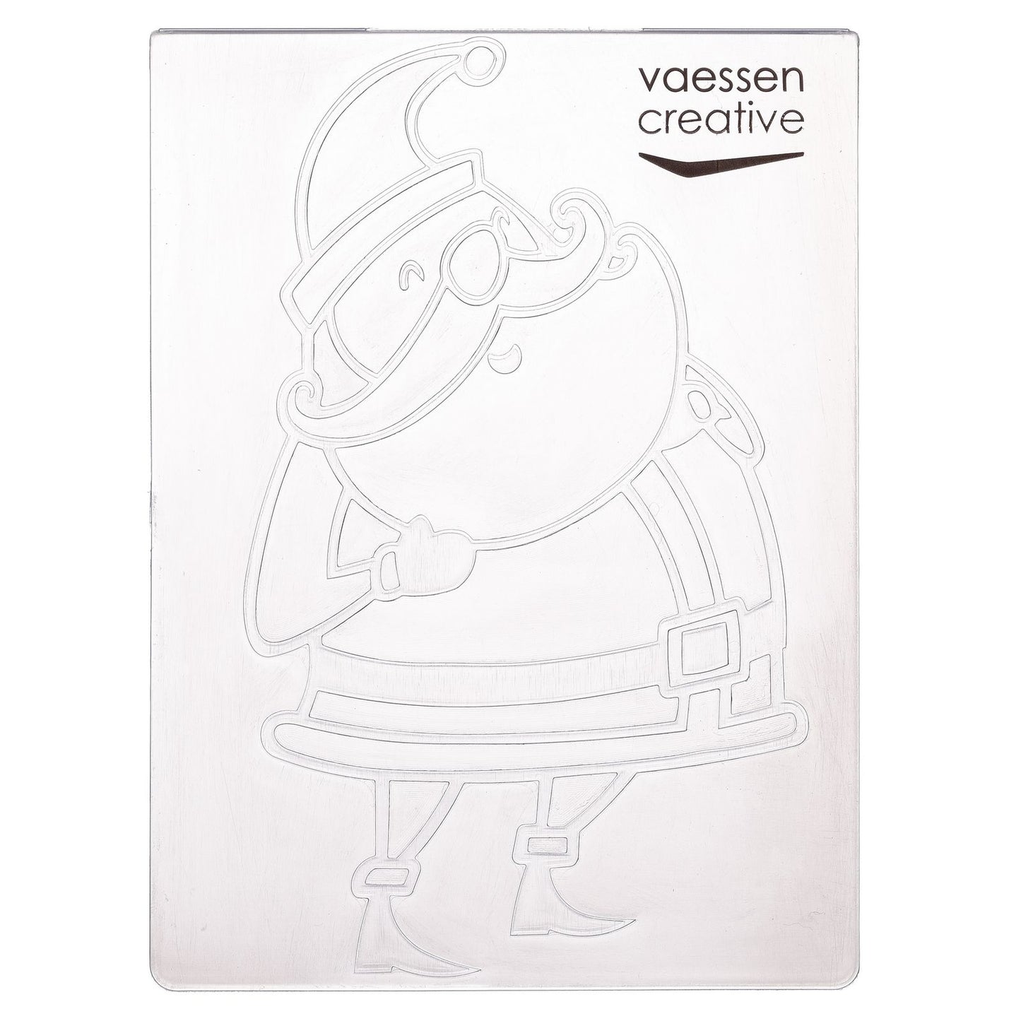 Vaessen creative • carpeta de estampado Papá Noel