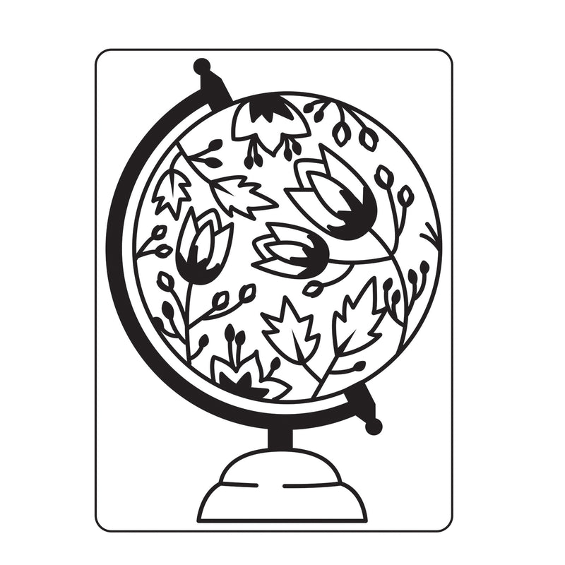 Vaessen creative • Cartella per goffratura globo