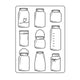 Vaessen creative • embossing folder potten