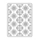 Vaessen creative • embossing folder tribal